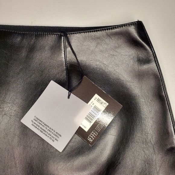 PHILOSOPHY di Lorenzo Serafini Faux Leather Skirt - Picture 5 of 9
